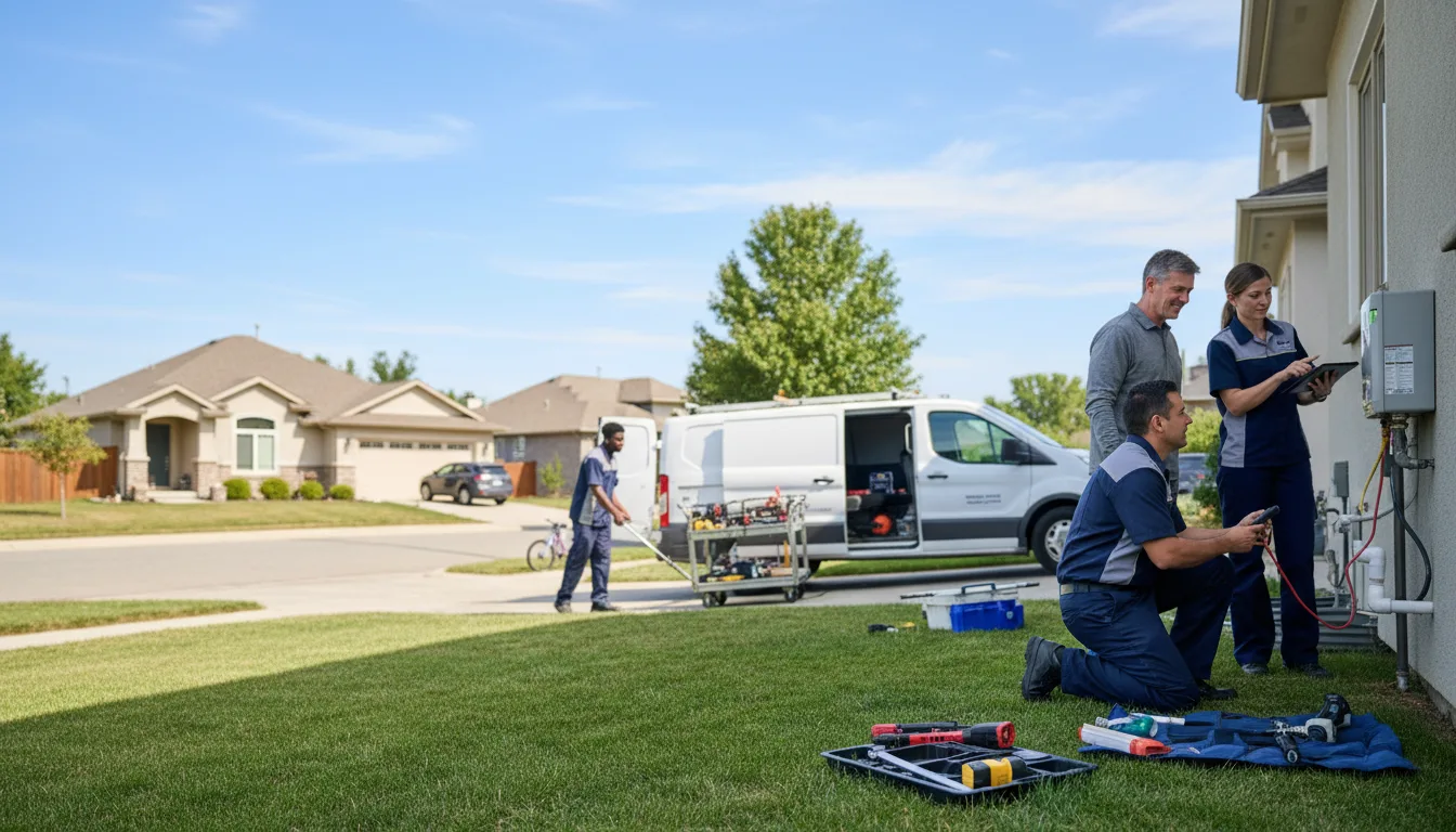 Tankless water heater service in Adair, OK